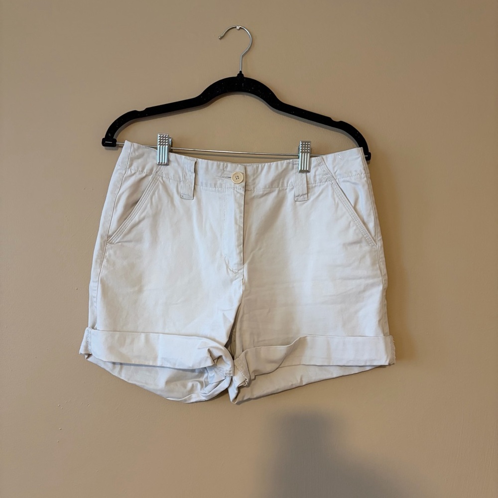 Talbots Women's Cream Shorts